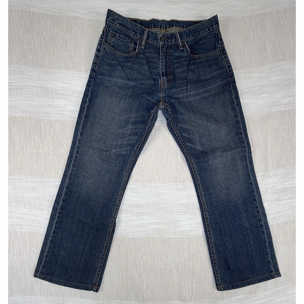 Levi's 569 Loose Straight Fit Men's Jeans Sz 32x27 (Altered) Denim Med Blue Wash